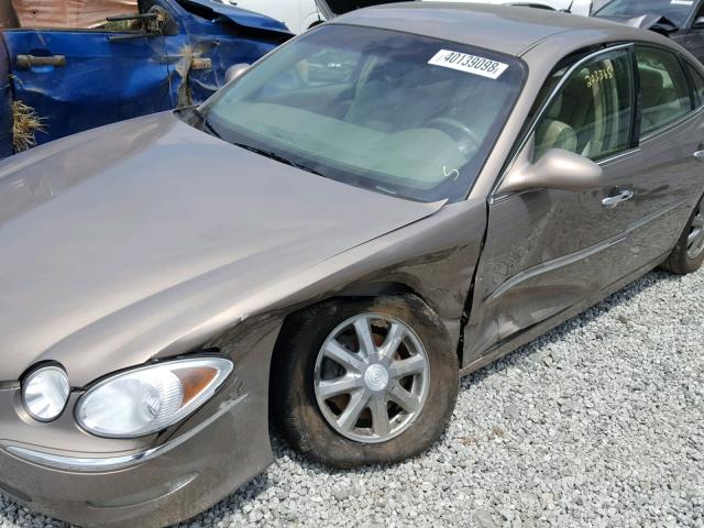 2G4WD582471132724 - 2007 BUICK LACROSSE C BROWN photo 9