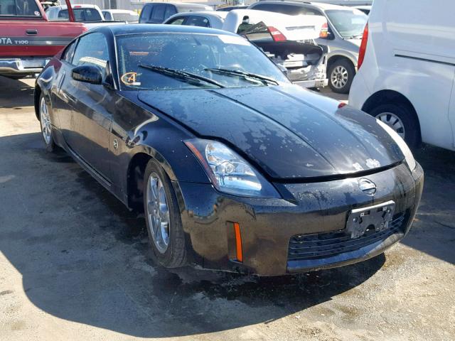 JN1AZ34E94T061016 - 2004 NISSAN 350Z COUPE BLACK photo 1