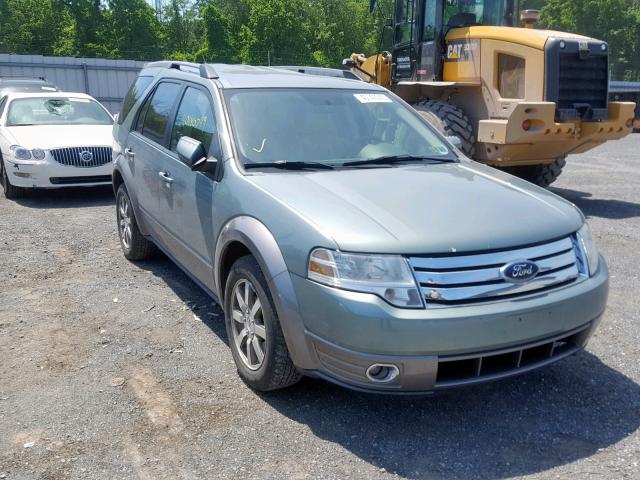 1FMDK02W88GA10268 - 2008 FORD TAURUS X S GREEN photo 1