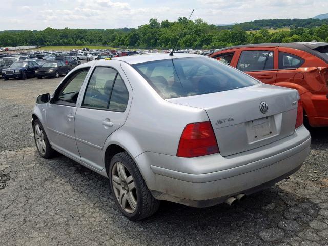 3VWSE69M43M063524 - 2003 VOLKSWAGEN JETTA GLS SILVER photo 3