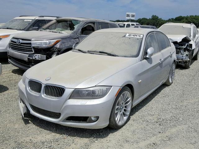 WBAPN7C58BA948995 - 2011 BMW 335 D SILVER photo 2