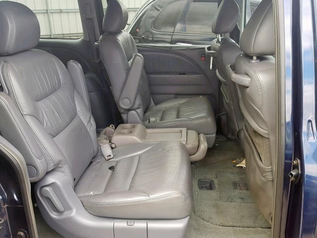 5FNRL38876B089585 - 2006 HONDA ODYSSEY TO BLUE photo 6