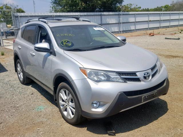 2T3DFREV0DW073492 - 2013 TOYOTA RAV4 LIMIT SILVER photo 1