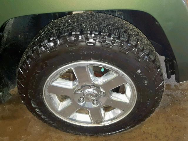 1J8HG58227C580113 - 2007 JEEP COMMANDER GREEN photo 9