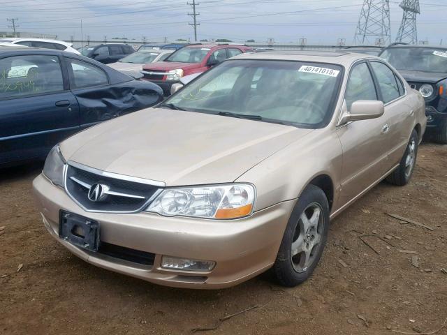 19UUA56602A046658 - 2002 ACURA 3.2TL BEIGE photo 2