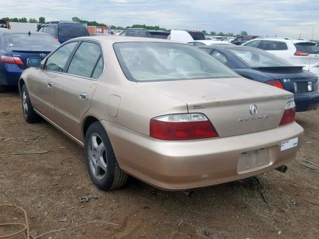 19UUA56602A046658 - 2002 ACURA 3.2TL BEIGE photo 3