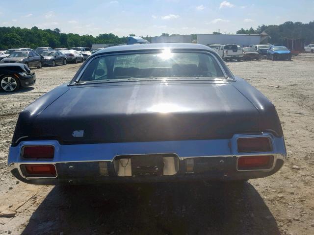 3J57K2M1767652 - 1972 OLDSMOBILE CUTLASS BLUE photo 9