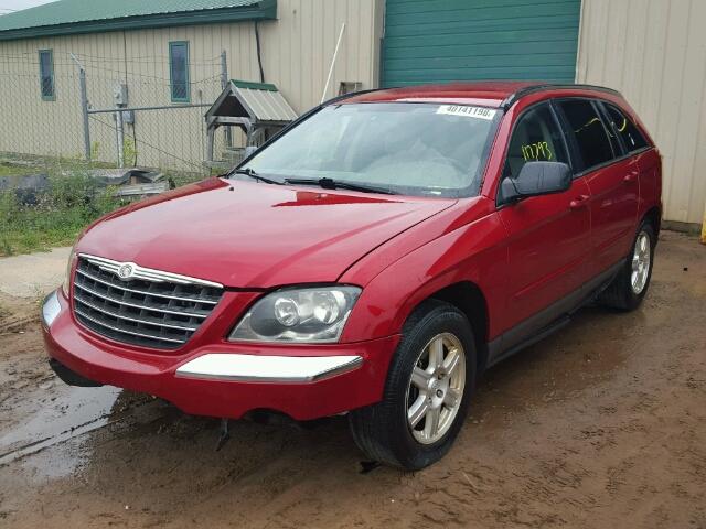 2A4GF68406R925751 - 2006 CHRYSLER PACIFICA T RED photo 2