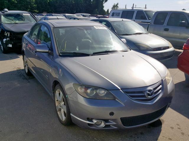 JM1BK323361428997 - 2006 MAZDA 3 S GRAY photo 1