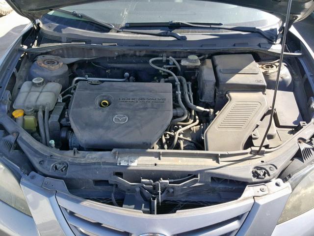 JM1BK323361428997 - 2006 MAZDA 3 S GRAY photo 7