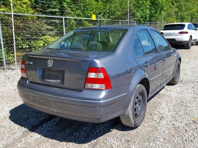 3VWRK69M85M020041 - 2005 VOLKSWAGEN JETTA GL GRAY photo 4