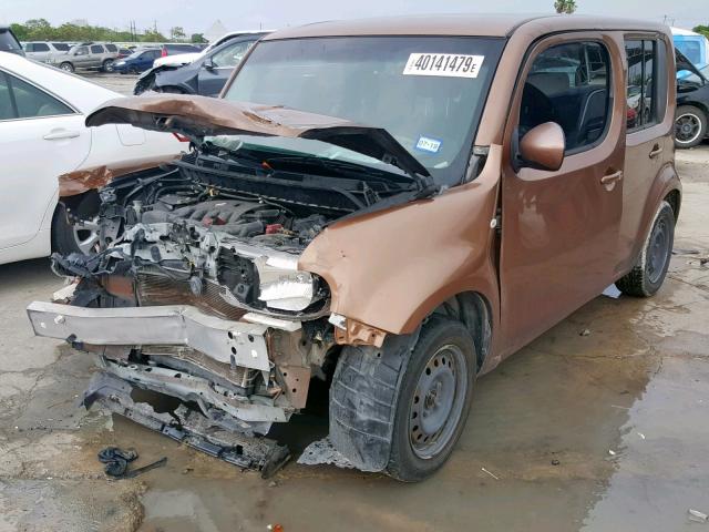 JN8AZ2KR1BT210355 - 2011 NISSAN CUBE BASE BROWN photo 2