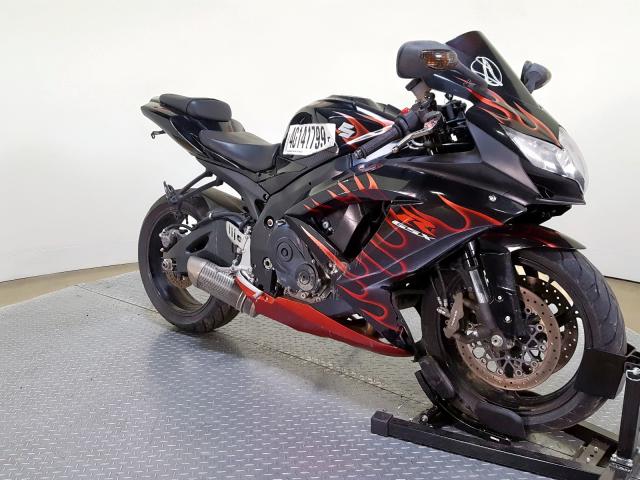 JS1GR7LA782103508 - 2008 SUZUKI GSX-R750 BLACK photo 2