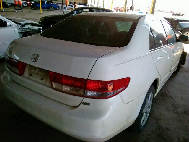 1HGCM66513A077497 - 2003 HONDA ACCORD EX WHITE photo 4