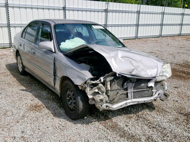 2HGEJ6611YH548605 - 2000 HONDA CIVIC BASE SILVER photo 1