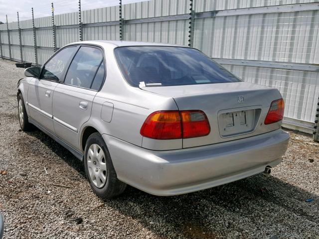 2HGEJ6611YH548605 - 2000 HONDA CIVIC BASE SILVER photo 3