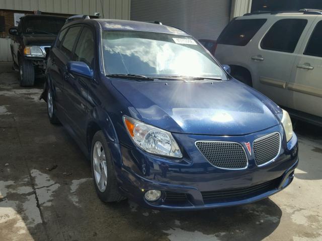 5Y2SL65896Z410284 - 2006 PONTIAC VIBE BLUE photo 1