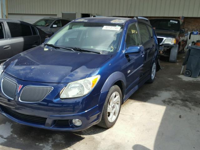 5Y2SL65896Z410284 - 2006 PONTIAC VIBE BLUE photo 2