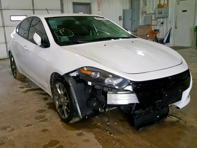 1C3CDFBA4DD342421 - 2013 DODGE DART SXT WHITE photo 1