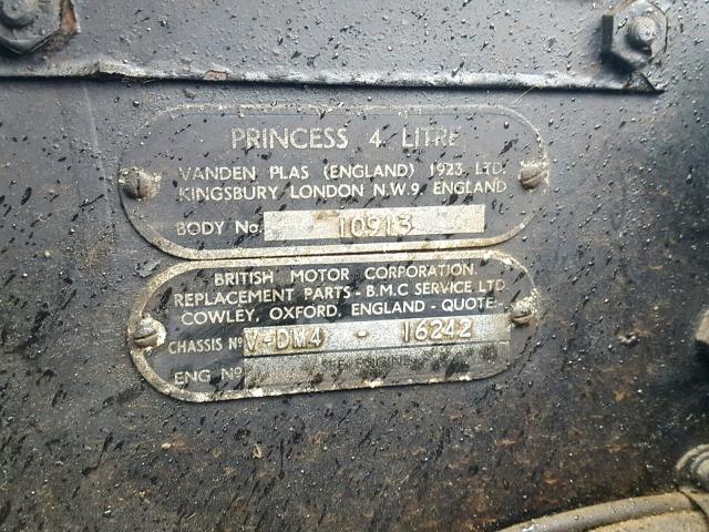 VDM416242 - 1964 AUSTIN PRINCESS BLACK photo 10