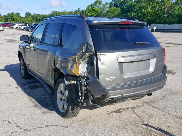 1J4NT1FA5BD267319 - 2011 JEEP COMPASS SP ნაცრისფერი ფოტო 3