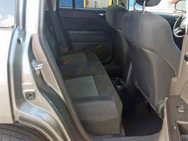 1J4NT1FA5BD267319 - 2011 JEEP COMPASS SP ნაცრისფერი ფოტო 6