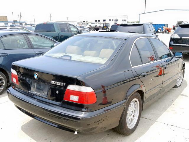WBADT43441GX24293 - 2001 BMW 525 I AUTO BLACK photo 4