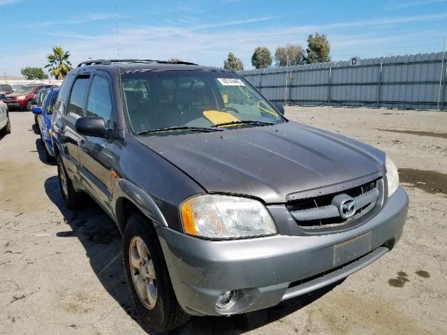 4F2CU08172KM55675 - 2002 MAZDA TRIBUTE LX GRAY photo 1