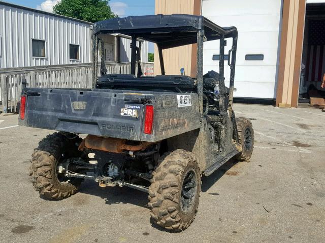 3NSRNA577FE820708 - 2015 POLARIS RANGER CRE GREEN photo 4