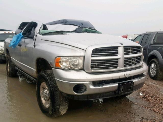 3D7KU28C34G126867 - 2004 DODGE RAM 2500 S SILVER photo 1