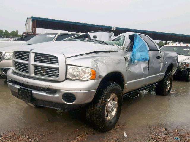 3D7KU28C34G126867 - 2004 DODGE RAM 2500 S Արծաթագույն լուսանկար 2