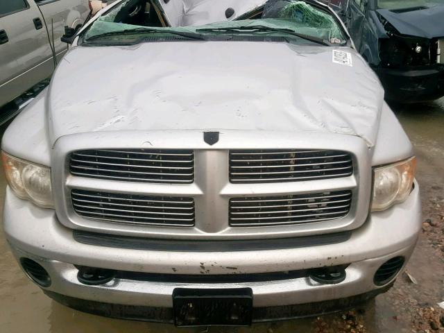 3D7KU28C34G126867 - 2004 DODGE RAM 2500 S Արծաթագույն լուսանկար 7