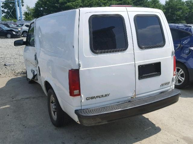 1GCDM19X04B115977 - 2004 CHEVROLET ASTRO WHITE photo 3