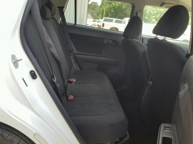 JTLKE50E581044900 - 2008 TOYOTA SCION XB Ақ фото 6
