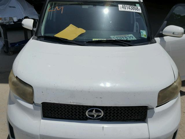 JTLKE50E581044900 - 2008 TOYOTA SCION XB Ақ фото 7