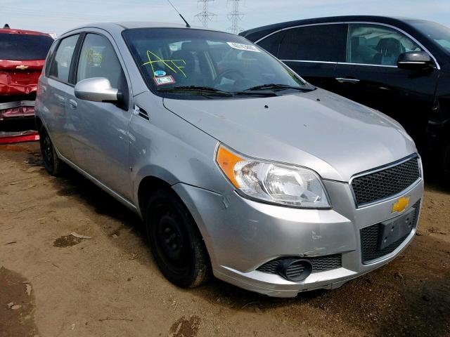 KL1TD6DE9BB133123 - 2011 CHEVROLET AVEO LS SILVER photo 1