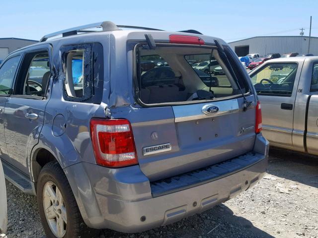 1FMCU49H58KD01070 - 2008 FORD ESCAPE HEV SILVER photo 9