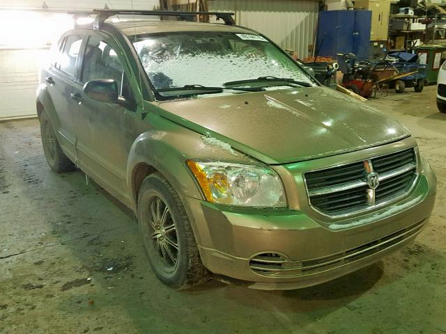 1B3HB48B67D232262 - 2007 DODGE CALIBER SX BEIGE photo 1