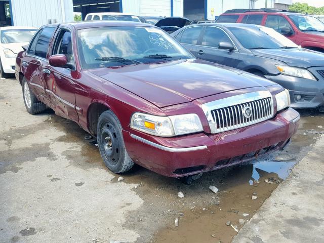 2MEFM74V78X623026 - 2008 MERCURY GRAND MARQ BURGUNDY photo 1