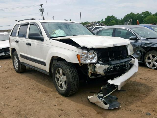 1J4GR48K66C250507 - 2006 JEEP GRAND CHER WHITE photo 1