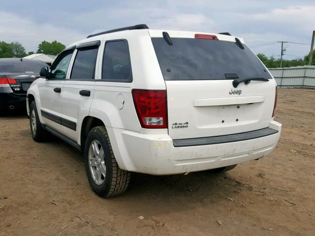 1J4GR48K66C250507 - 2006 JEEP GRAND CHER WHITE photo 3