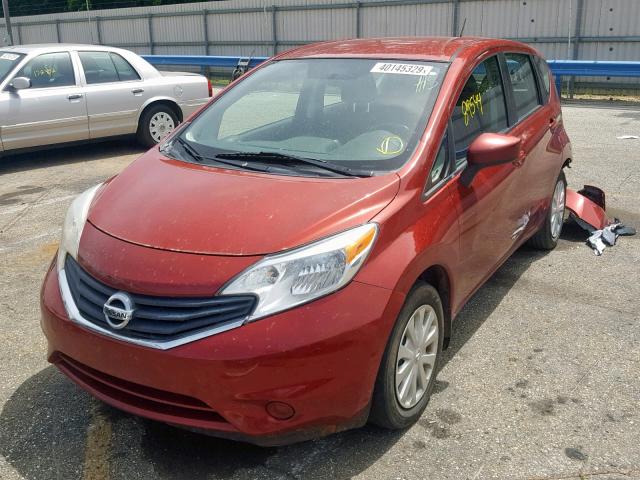 3N1CE2CP3GL380549 - 2016 NISSAN VERSA NOTE MAROON photo 2