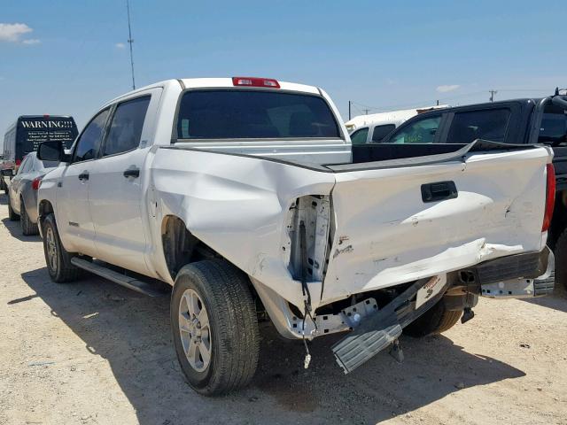 5TFDW5F18HX649433 - 2017 TOYOTA TUNDRA CRE WHITE photo 3