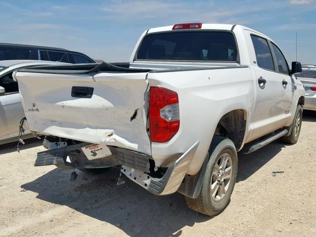 5TFDW5F18HX649433 - 2017 TOYOTA TUNDRA CRE WHITE photo 4