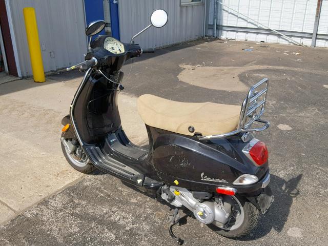 ZAPC386B2D5302196 - 2013 VESPA LX 50 BLACK photo 3