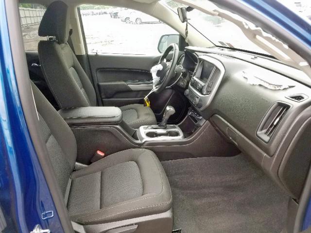 1GCGTCEN0K1107946 - 2019 CHEVROLET COLORADO L BLUE photo 5