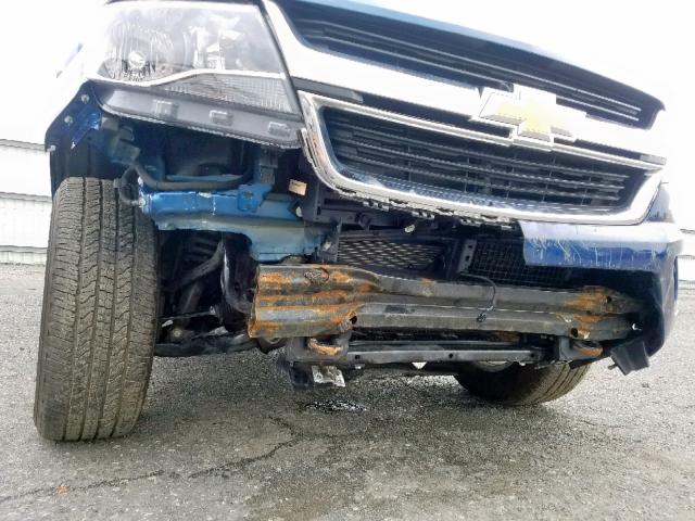 1GCGTCEN0K1107946 - 2019 CHEVROLET COLORADO L BLUE photo 9