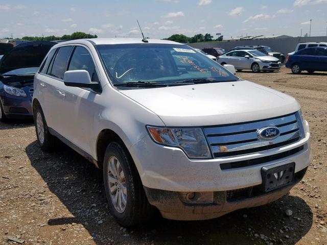 2FMDK4KC7ABA60718 - 2010 FORD EDGE LIMIT WHITE photo 1