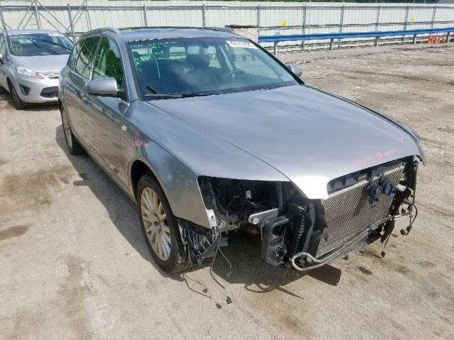 WAUKG74F76N031296 - 2006 AUDI A6 AVANT Q SILVER photo 1