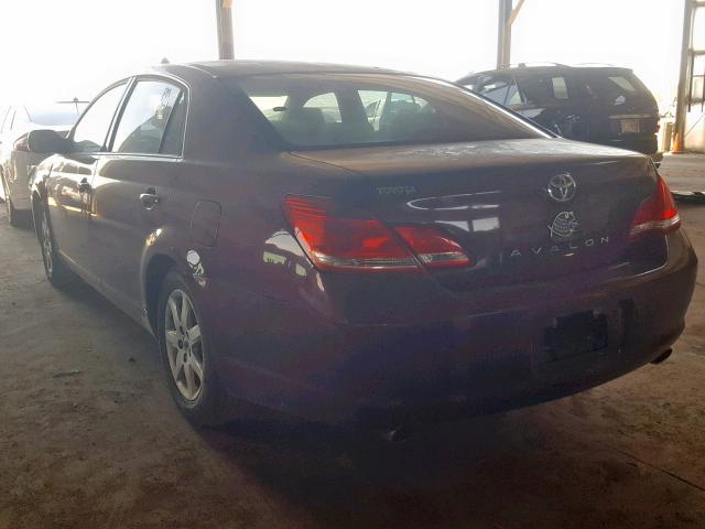 4T1BK36B46U121818 - 2006 TOYOTA AVALON MAROON photo 3